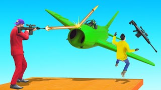 SNIPERS vs PLANES  DANGER GTA 5 Funny Moments [upl. by Leslie]