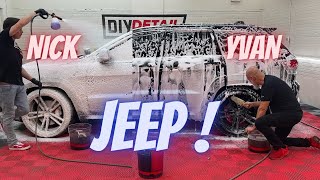 Wash amp Decontaminate a JEEP SRT ceramic coating prep wash [upl. by Redmund]