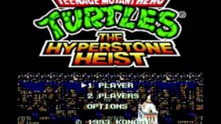 TMNT Hyperstone Heist BGM 8 Sewers Surfin [upl. by Ynattirb124]