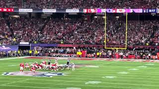 LIVE Super Bowl 58 Streaker amp Longest Field Goal in Super Bowl History By KC Chiefs Harrison Butker [upl. by Lukey208]