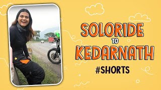 MUMBAI TO KEDARNATH  RiderGirl Vishakha  shorts youtubeshorts [upl. by Kenaz]