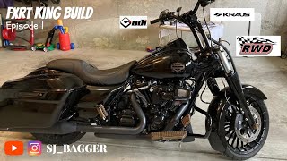 FXRT King Build Episode 1 RoadKingSpecial HarleyDavidson FXRTKing [upl. by Niwdla]