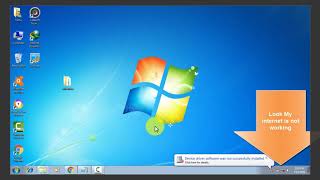 How to download and install wifi driver in windows 7  Simplest Trick [upl. by Akinas]