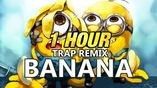 【1 Hour】 Minions  Banana Trap Remix [upl. by Curhan]