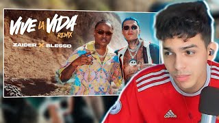 Zaider x Blessd el Bendito Remix Reaction Majjoma Review [upl. by Ennahgem]