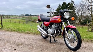 1972 Kawasaki S2 350cc  £500 Cash  Won By Chris D from Ascot [upl. by Kram]