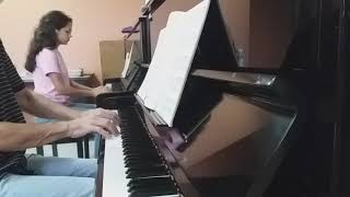 Beauty and the Beast piano disney pianoduo [upl. by Flanigan]