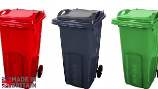 Made In Britain  How wheelie bins are made [upl. by Amarette667]