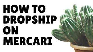 Dropshipping Mercari Tips  How to Dropship on Mercari [upl. by Ylera371]