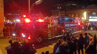 Charlottetown Christmas Parade first responders only 2023 [upl. by Samuelson]