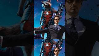 Is Rocket Racoon Genius like as Tony stark  Marvel Facts shorts tonystark rocketraccoon marvel [upl. by Kirima50]