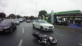 Bad UK Drivers and Road Rage vs Bikers 31 [upl. by Madden210]