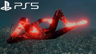 SpiderMan Miles Morales  Programmable Matter Suit Free Roam Gameplay 4K 60FPS Performance RT [upl. by Ahsrat]