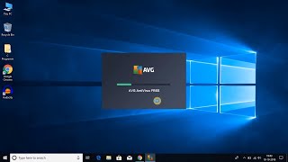 How To Install AVG Antivirus On Windows 10 For Free [upl. by Aizirtap]