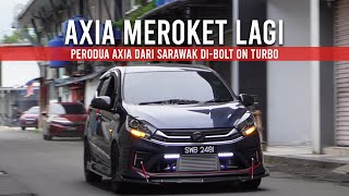 LagiLagi Axia  Perodua Axia Bolt On Turbo Review [upl. by Aleel]