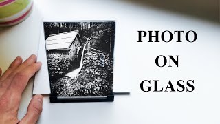 Positive Photograph on Glass  Detailed Step by Step Tutorial  Advanced Film Photography [upl. by Renny]