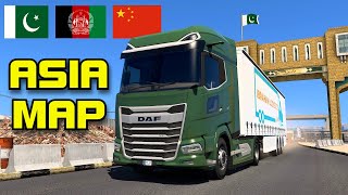 ETS2 151 How to Get Asia Map Mod  Pakistan China Korea amp More  Euro Truck Simulator 2 Tutorial [upl. by Ethel]