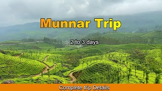 Munnar trip  Munnar tourist places  Munnar travel guide  Bangalore to Munnar trip [upl. by Nairehs]