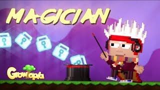 Magician  Growtopia Animation VOTW [upl. by Orag]