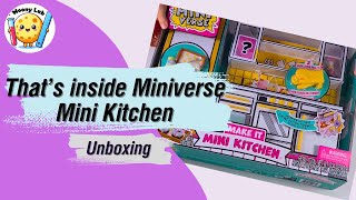 Thats inside MINIVERSE Make it Mini Kitchen 👩‍🍳 Unboxing [upl. by Nnaeiluj]