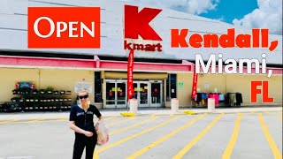 Open KMART Kendall Miami Florida Now Located in the Garden Shop savethekmarts miami florida [upl. by Quickman]