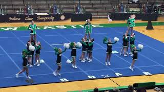 Yorktown High School “Tigers” Yorktown Indiana Cheerleading [upl. by Brunhilda184]