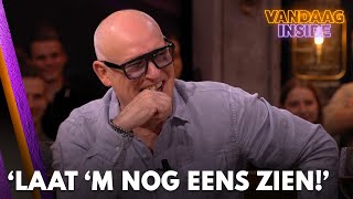 René geniet van MarcMarie Huijbregts bij Jinek ‘Laat ‘m nog eens zien’  VANDAAG INSIDE [upl. by Enifesoj702]