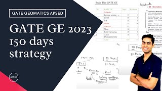 How to prepare for GATE Geomatics in 150 days  GATE 2023 Preparation Strategy  APSEd [upl. by Ayit]