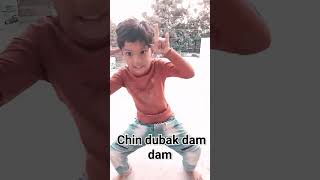 chin dubak dam dam cartoon shiv  😀 😃 funny cutebaby dance viralvideo [upl. by Amahs]