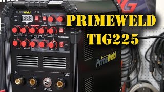 TFS Primeweld TIG225 ACDC [upl. by Pacorro]