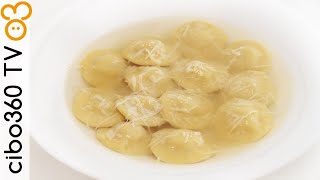 Anolini in brodo ricetta [upl. by Ydospahr]