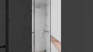 Customized Stylish Shower Screen showerscreen showerdoor showerenclosure showercubicle [upl. by Enamrahc702]