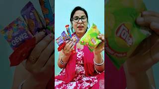 Gonne lonne gonne lonne🍟🍭🍬😜 shorts candy lollipop chips trending funny ytshorts [upl. by Narrat]