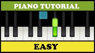 10 Very Easy Songs to Play on the Piano Synthesia [upl. by Elades]