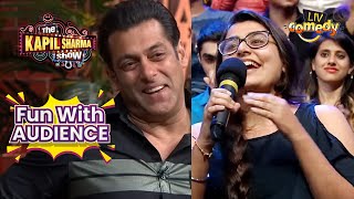 Has Salman Khan Lost Faith in Love  The Kapil Sharma Show  Fun With Audience [upl. by Dilisio]