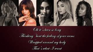 Fifth Harmony  Dont Wanna Dance Alone Lyrics [upl. by Henning]