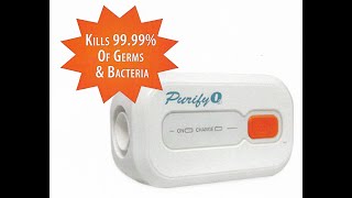 Purify O3 Ozone CPAPBiPAP Sanitizer instructions for use [upl. by Enylekcaj509]