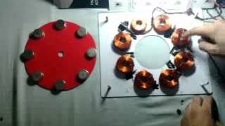 wind turbine generator part 4 1 phase rotor and stator [upl. by Trepur]