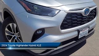 2024 Toyota Highlander Hybrid XLE Sport Utility Merced Central Valley Madera Turlock [upl. by Nodyl]