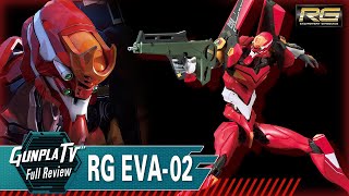 Asukas Evangelion RG EVA02  Gunpla TV [upl. by Koral]