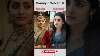 Ponniyin Selvan II Movie Cast Then And Now shorts [upl. by Saxet]