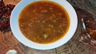 Чорба от леща с карначетаLentil soup with sausage [upl. by Chuu210]