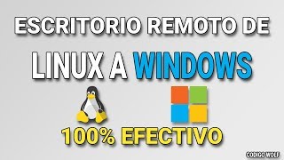 Escritorio Remoto de Linux a Windows [upl. by Gazo]