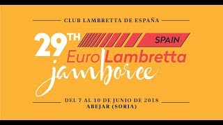 PROMO Euro Lambretta Jamboree 2018 SPAIN  ABEJAR  SORIA [upl. by Hola671]