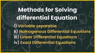 Methods for Solving differential Equation  Afsoomaali [upl. by Annaicul]