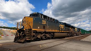 Beautiful RL K5HL from CSX 999 as X301 Meets P084 in Dumfries VA  6242024 [upl. by Demakis]