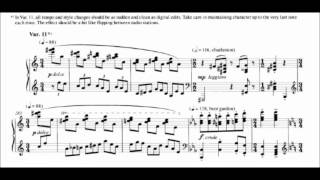 MarcAndré Hamelin Variations on a Theme by Paganini Sheet Music [upl. by Aicilihp192]