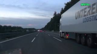 Fahrt auf der A9 von Greding bis Kreuz Nürnberg Ost [upl. by Nosnaj]