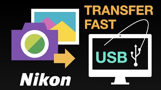 Fastest way to transfer photos from the camera to your computer using USB [upl. by Yekim]