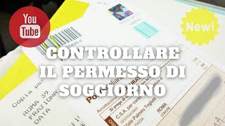 Controllare il permesso di soggiorno online [upl. by Wynne954]